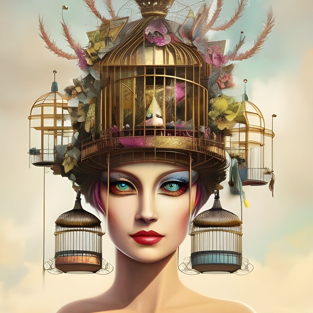 Birdcage crown