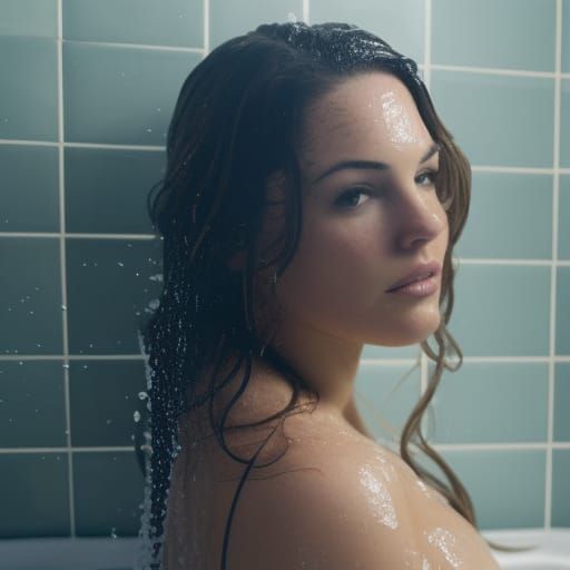 In the Shower - Kelly Brook