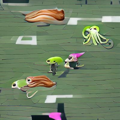 AI Generated Squid Game Image