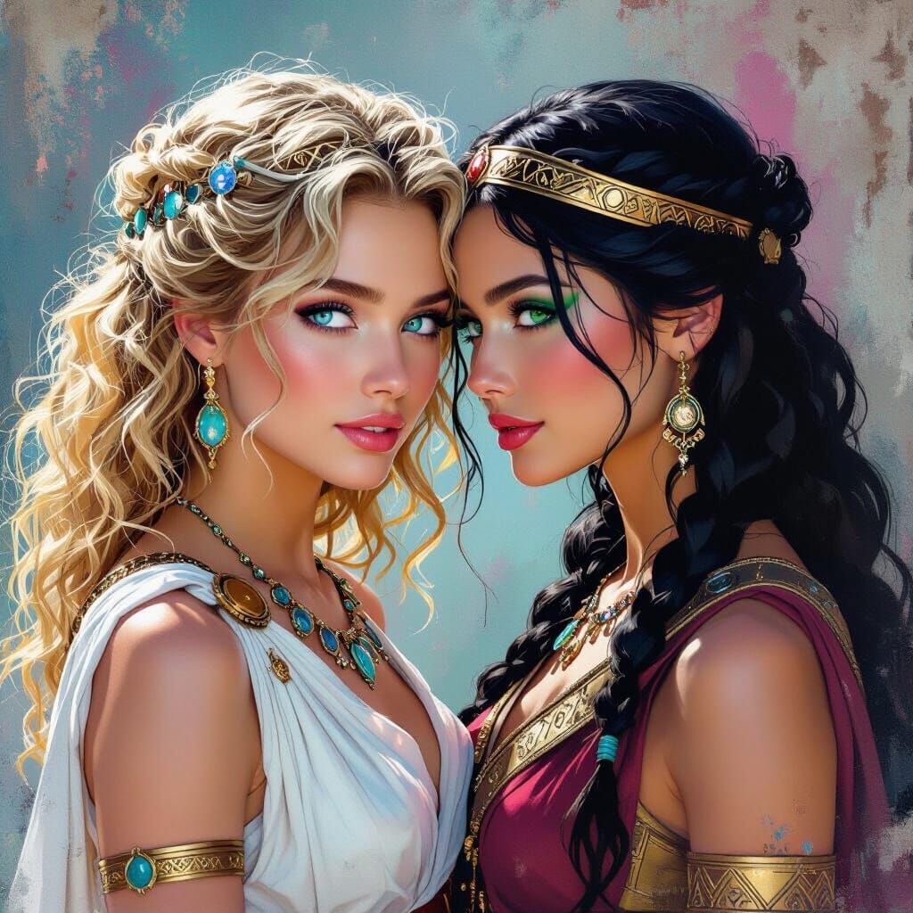 Warriors in Love: Ancient Greek Style