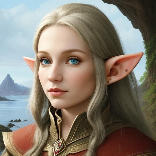 Portrait of an Elf