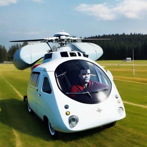 Yuri Gagarin Portrait Generated by AI