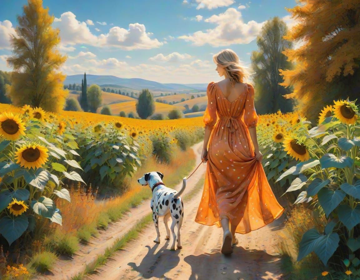 🥇Countryside Scene