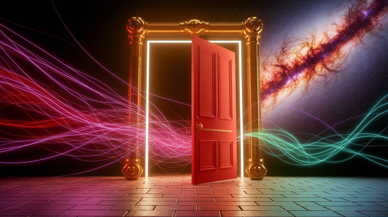 Ethereal Doorway to a Biomechanical Galaxy