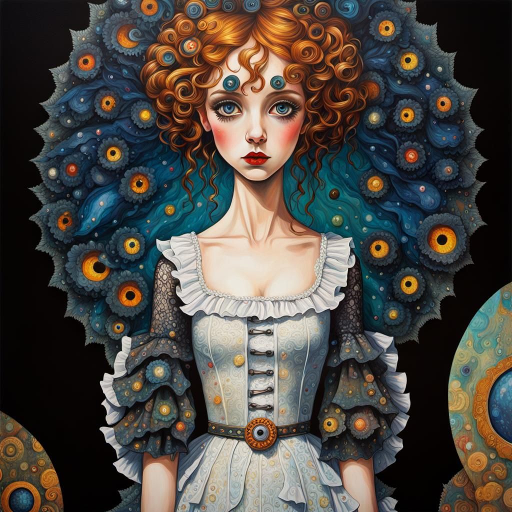 The girl