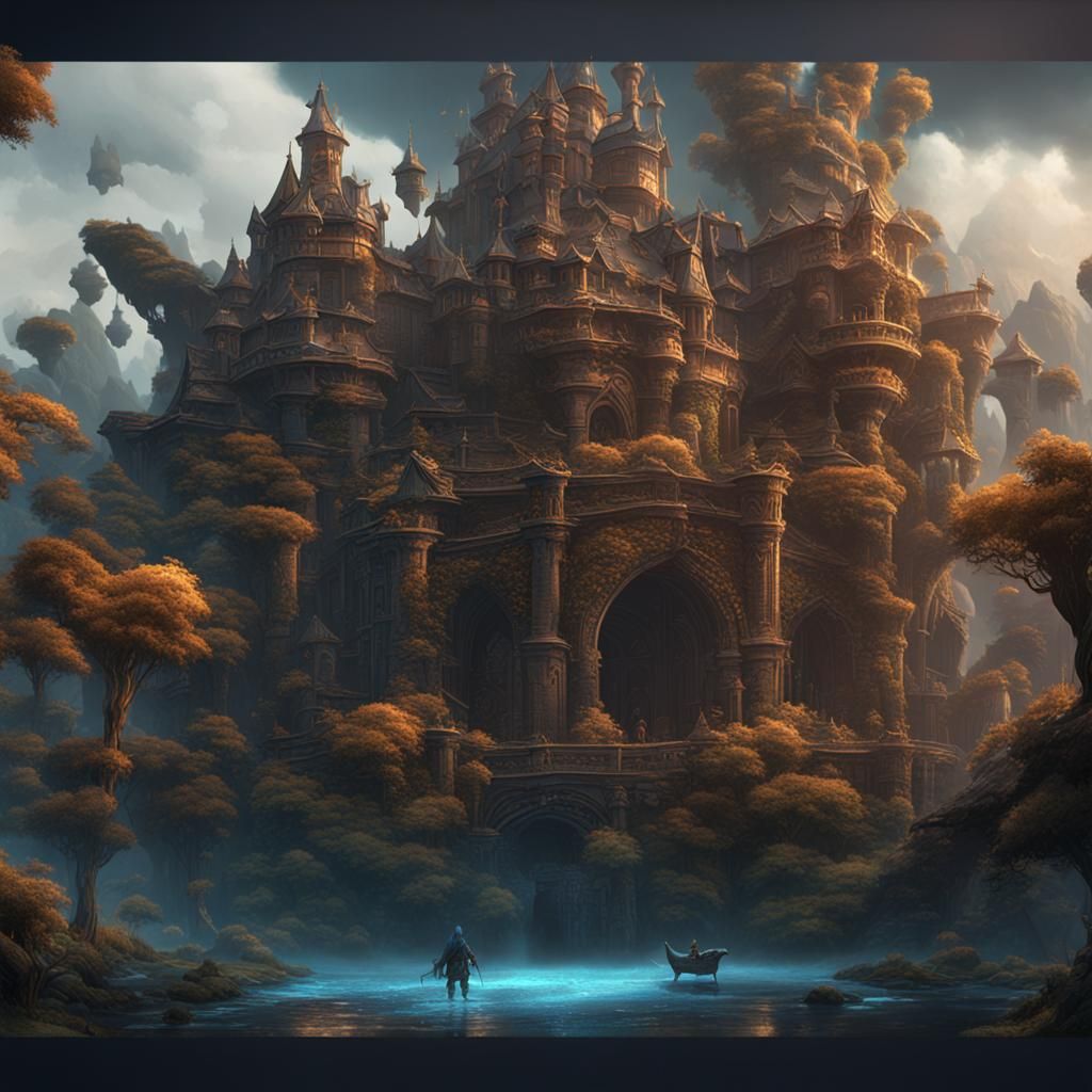 Fantastical Character Art in Deep Color