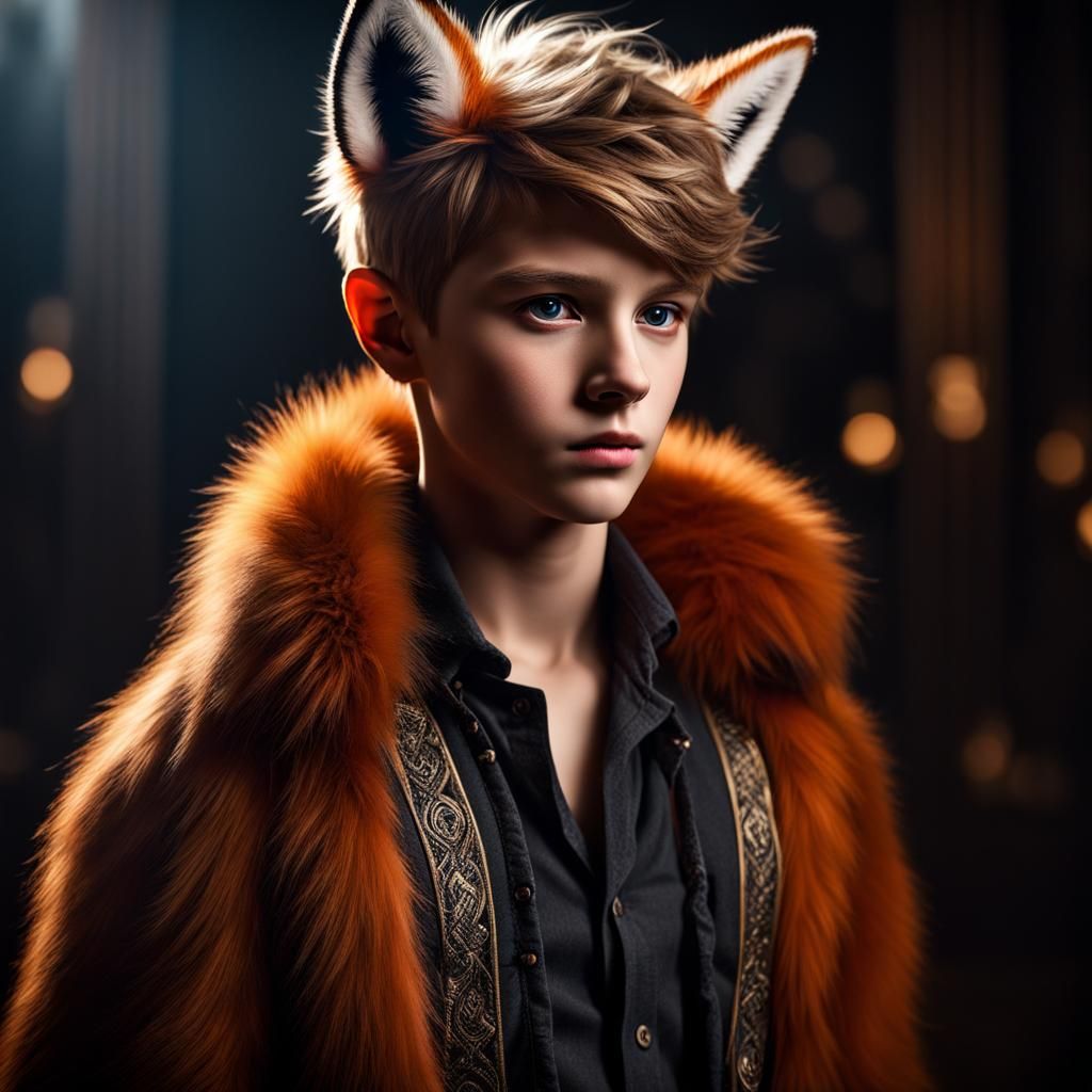 Fox Boy - Kitsune