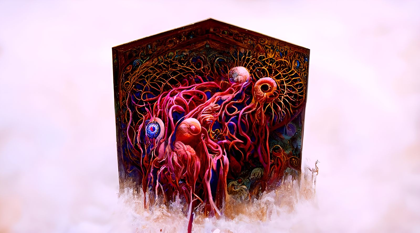 Eldritch Stigmata: A Surreal Digital Painting