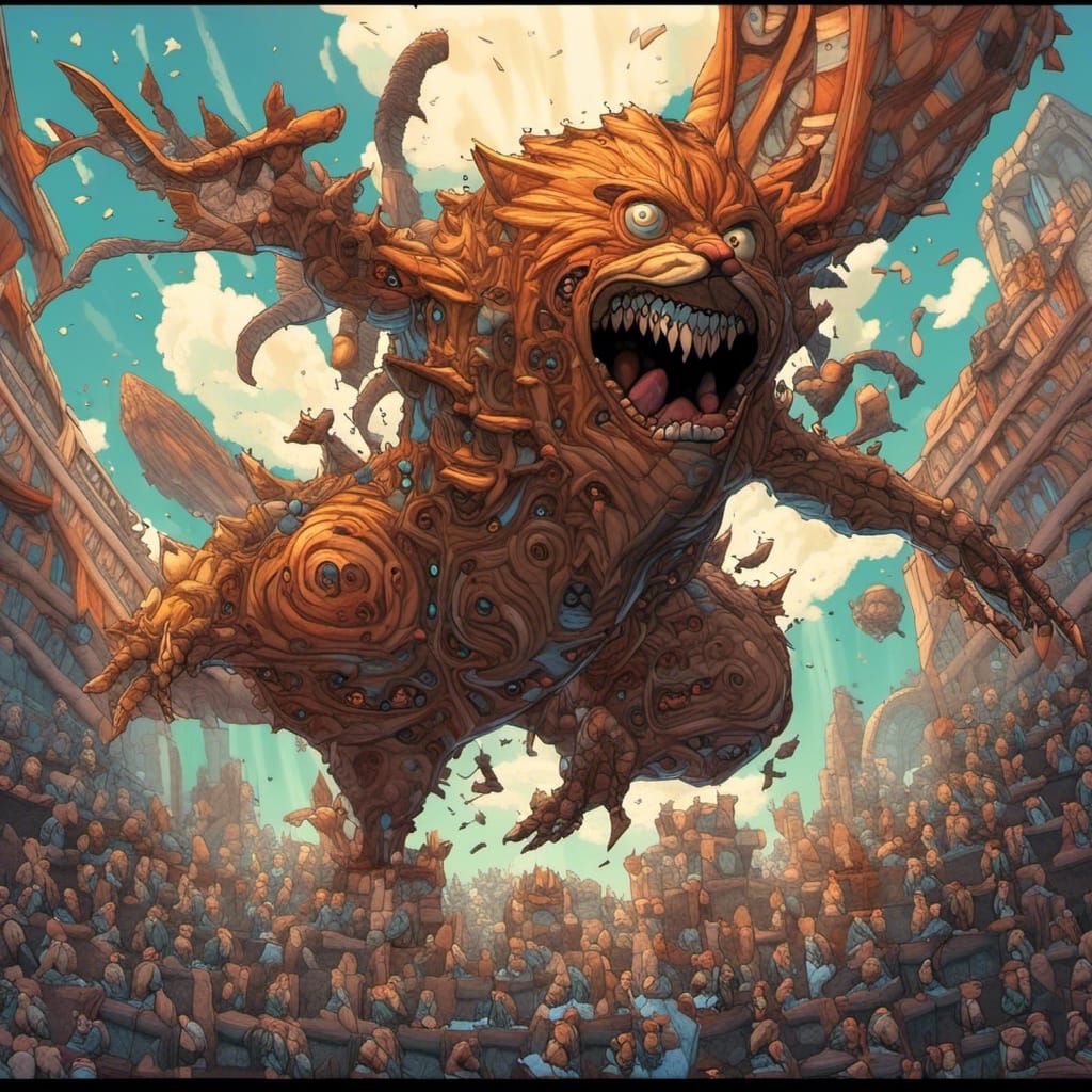 Quokkas in Fast Food Restaurant Uniforms