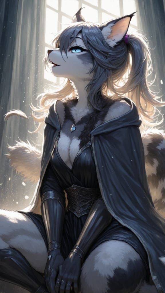 Ghostly Warden in Cosmic Mecha