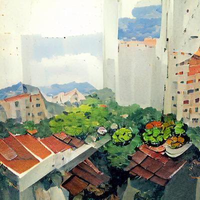 view from an apartment window