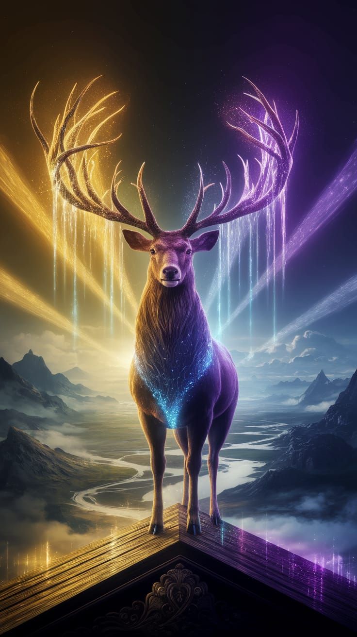 Eikthyrnir: Der göttliche Hirsch von Asgard