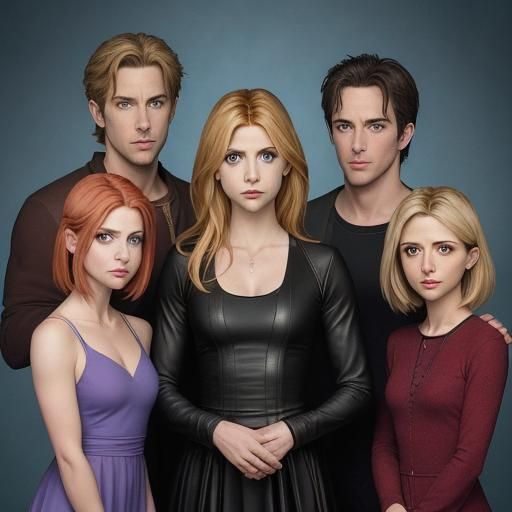 The Scooby Gang from Buffy the Vampire Slayer