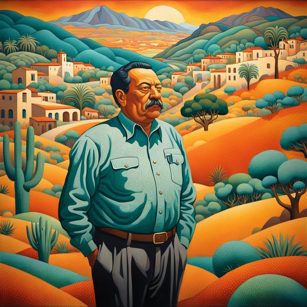 California Mural Art in Social Realism Style