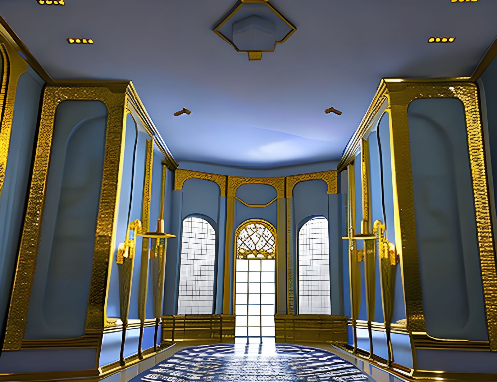 Royal Pages Coloring: Photorealistic Render