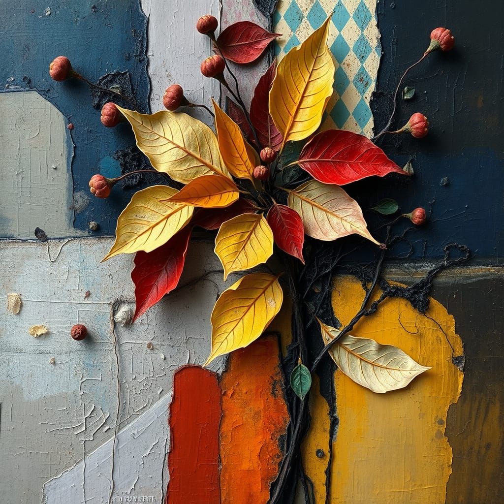 Abstract Art of Forsaken Dreams and Ruined Springs