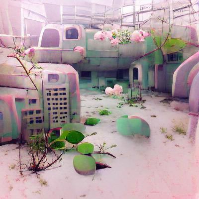 Soft Apocalypse: Overgrown and Abandoned Cityscape