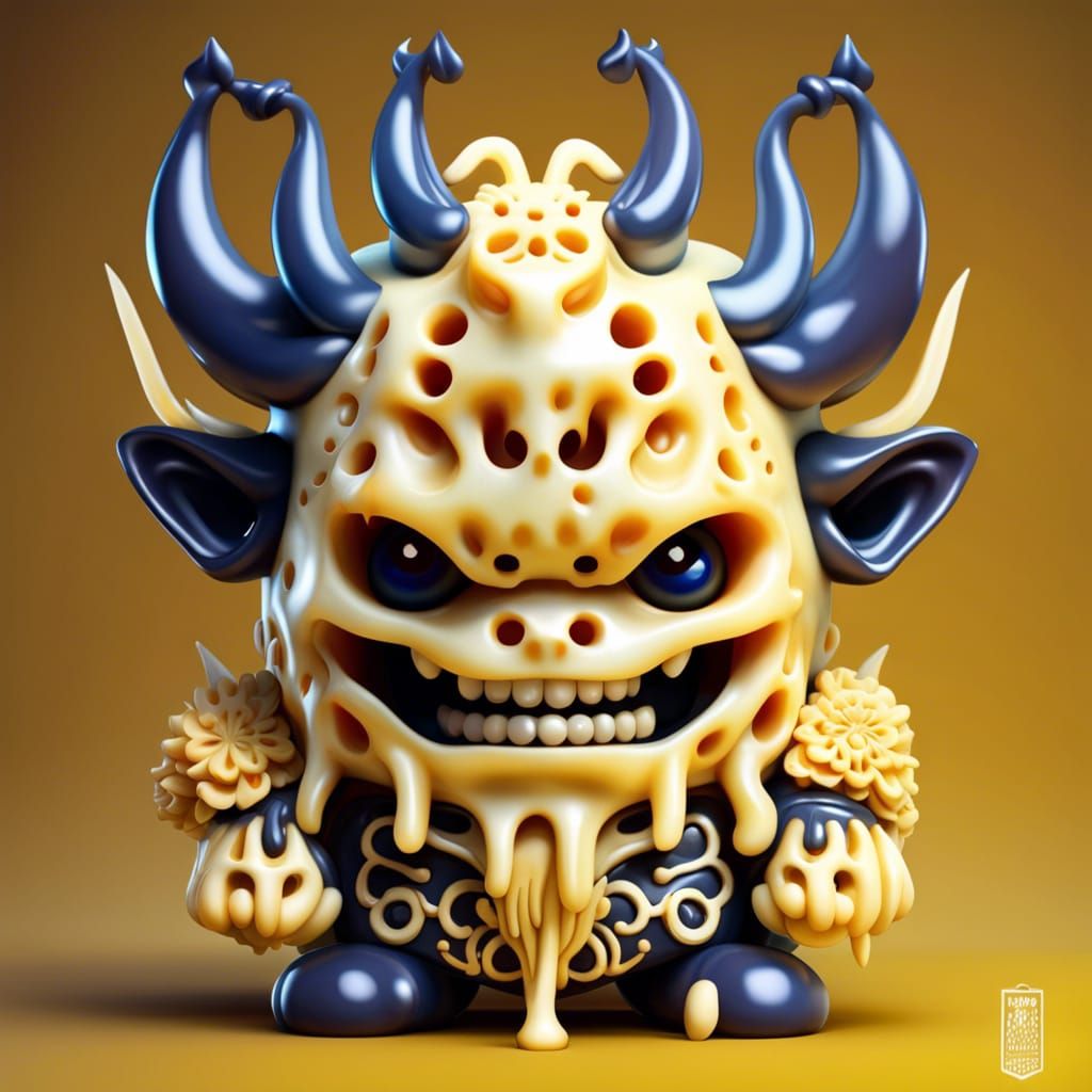 Swiss Cheese Oni: Baroque Chibi Demon