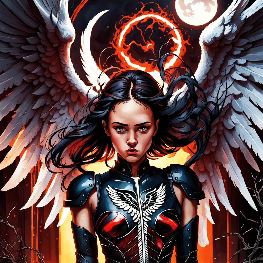 Striking Red Wings Image