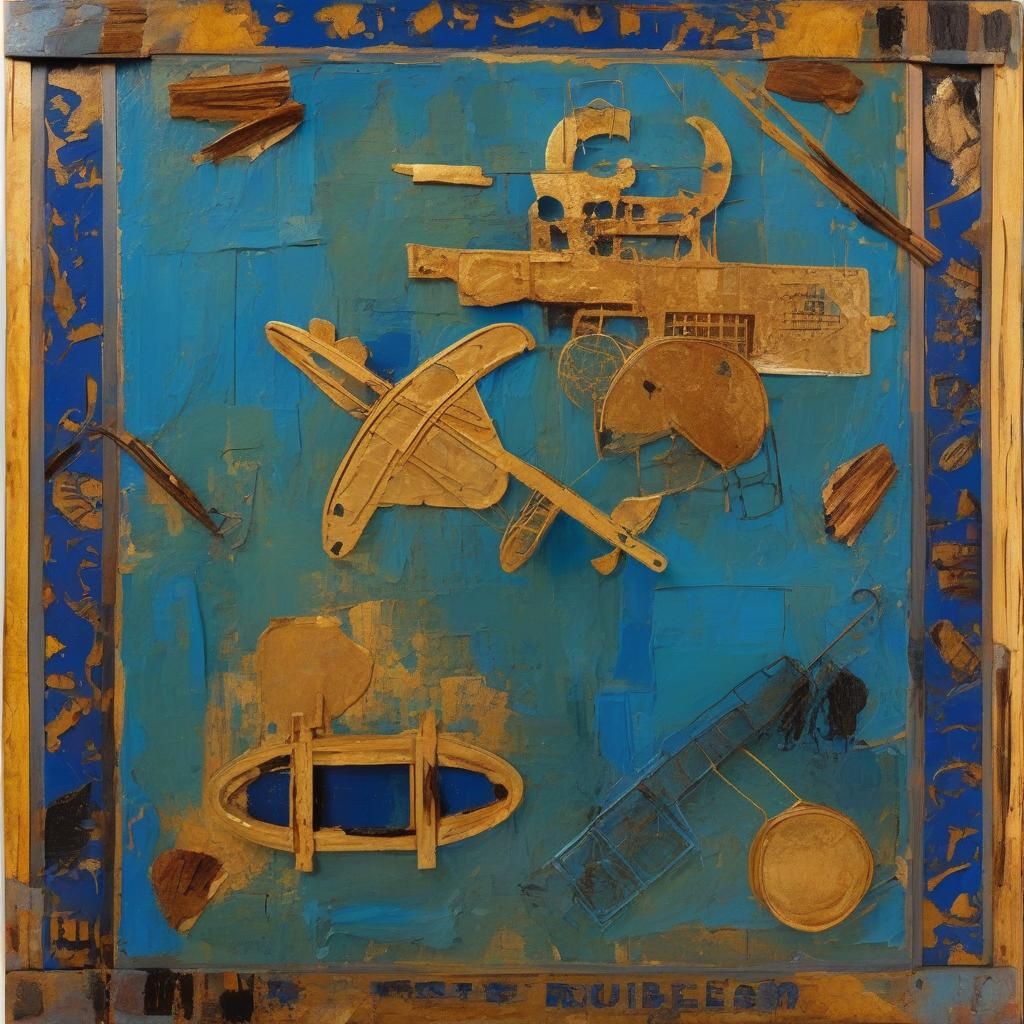 Mousetrap Replica in Combined Art Styles