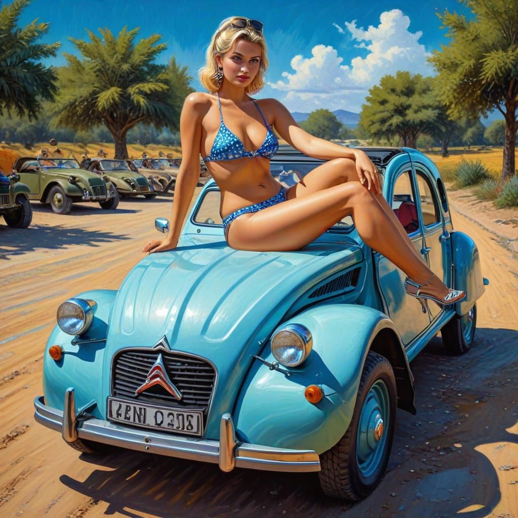 The good old days of car advertising