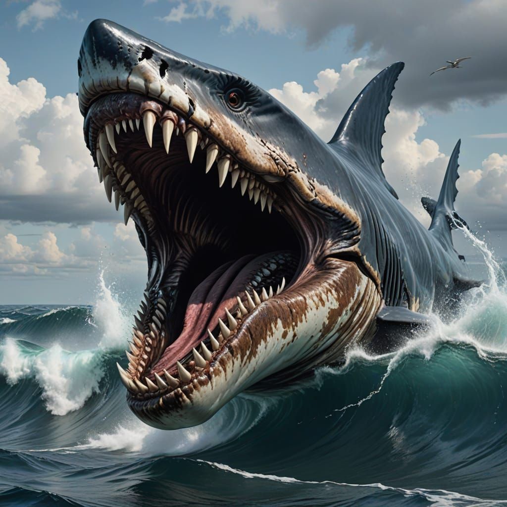 Giant Sea Serpent Jaws