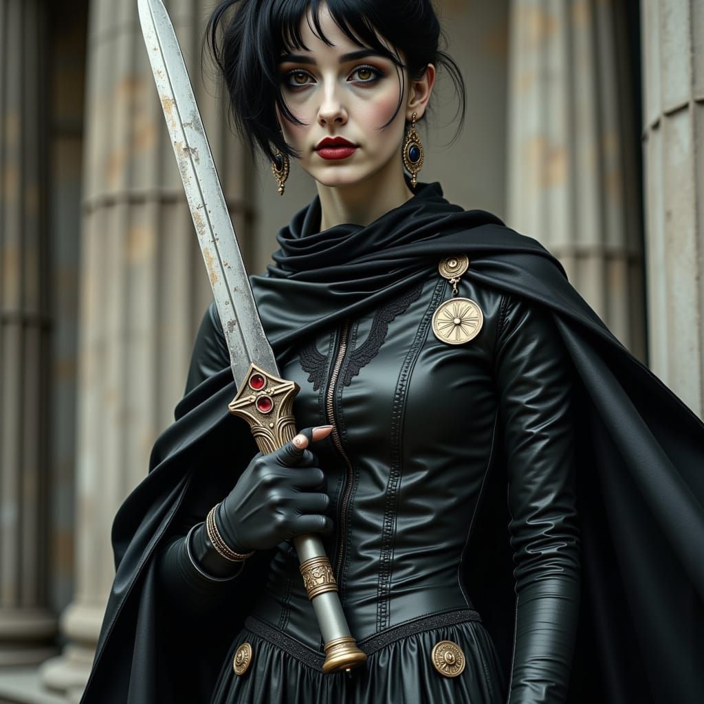 Ankh Graphic Novel Line Art