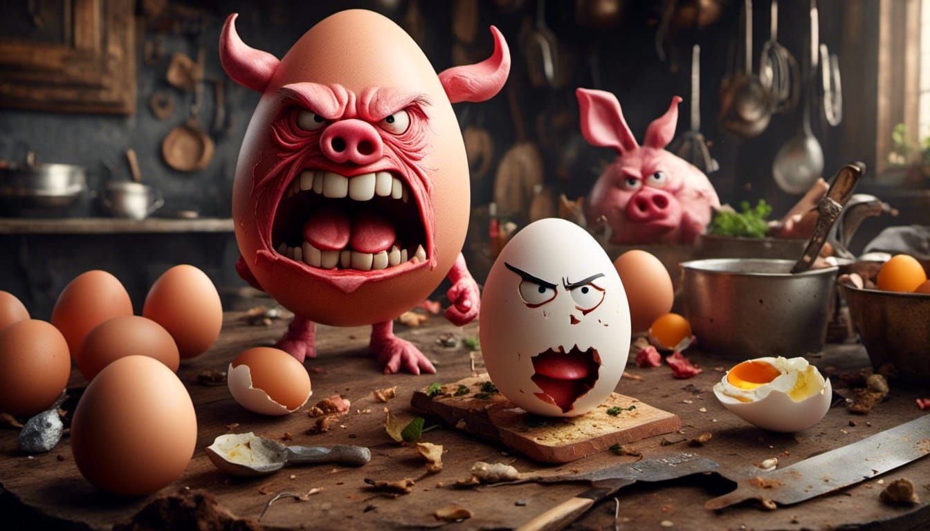 🤬🥓🥚Angry bacon egg🤬🥓🥚