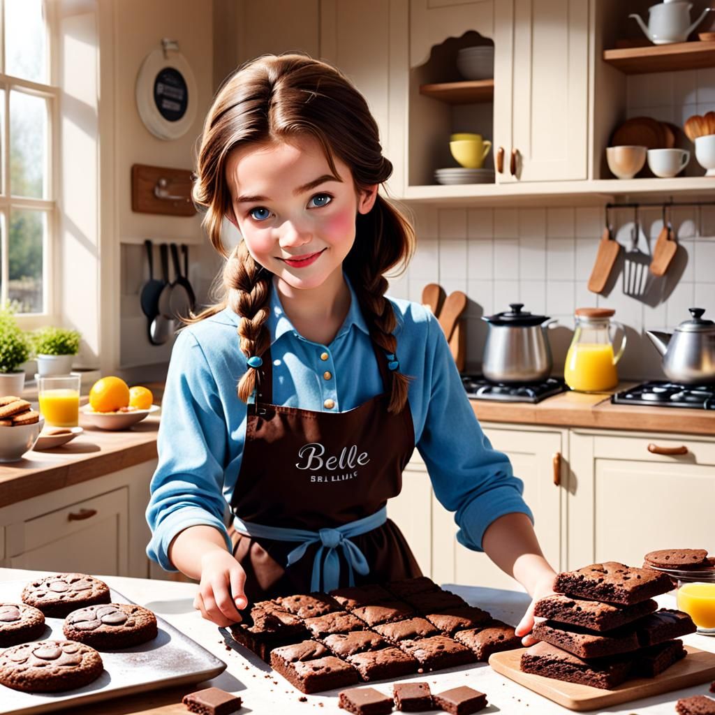 Belle's Baking Bonanza: Brownies, Biscuits, Breakfast