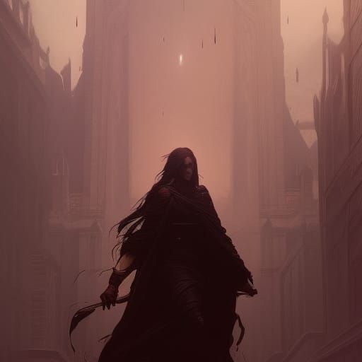 Scary Dark Fantasy Concept Art in 8k