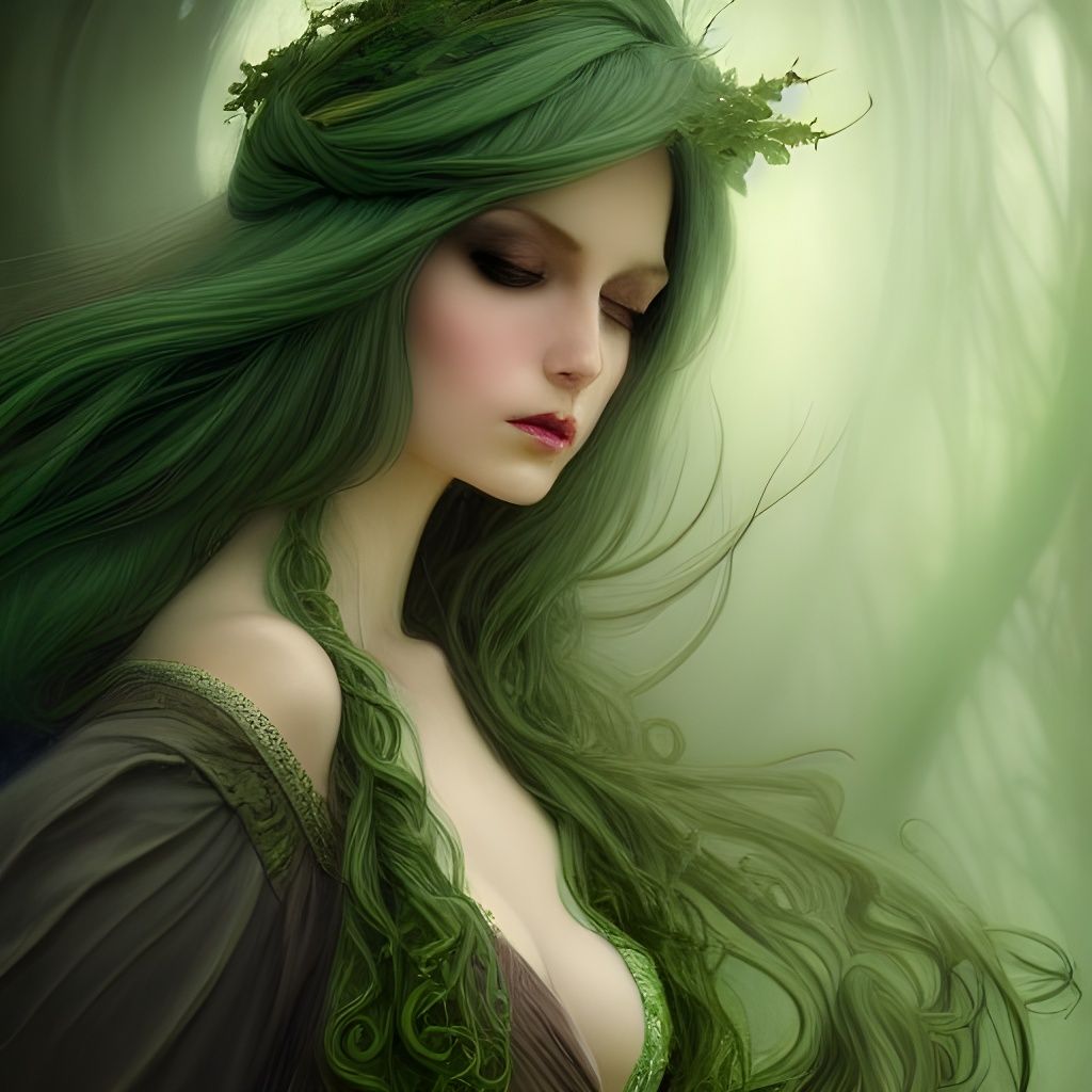 Regal Eladrin Bard in Hyperdetailed Digital Art