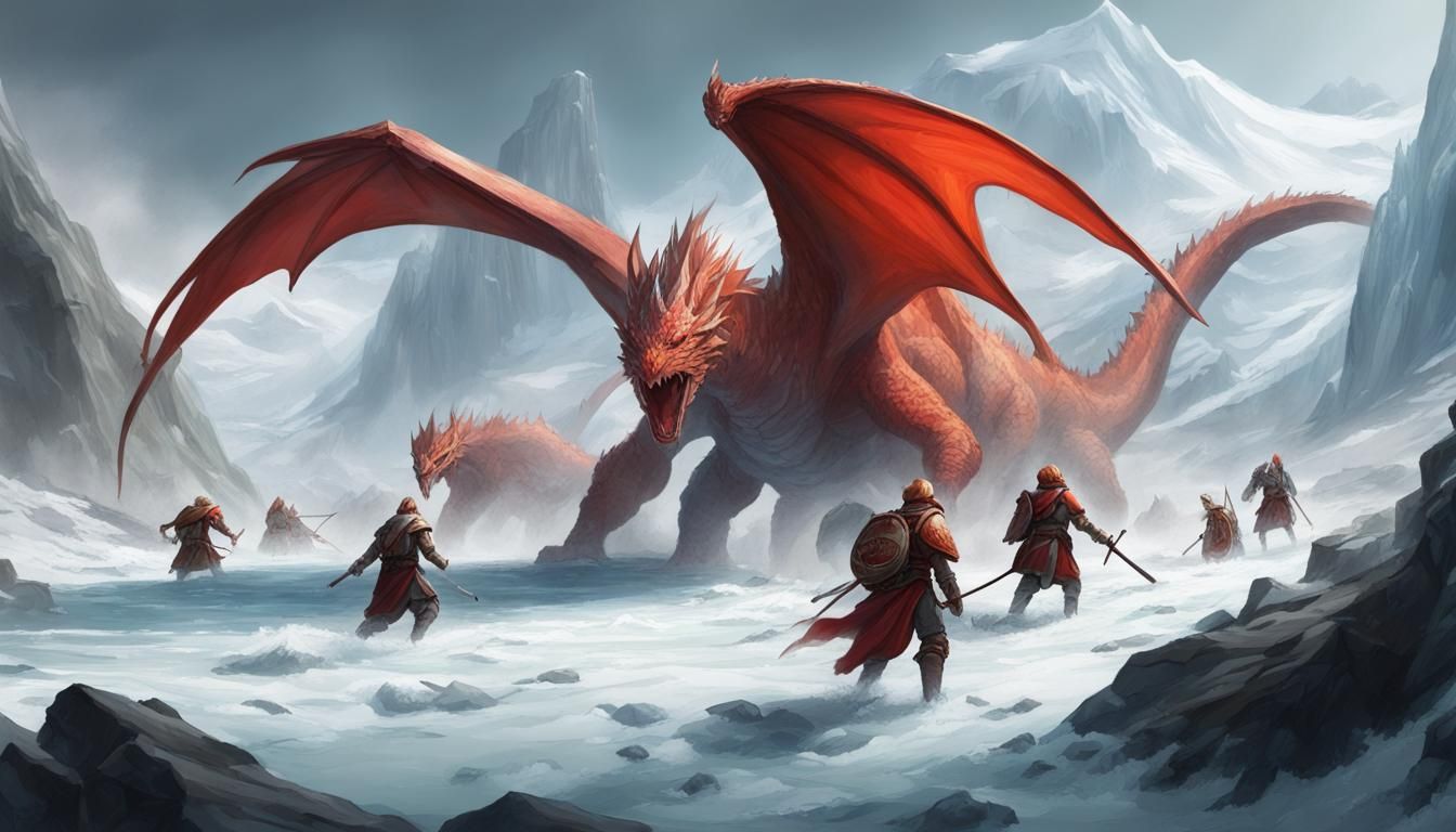 Epic Battle Against Levistus and Dragons in Stygia