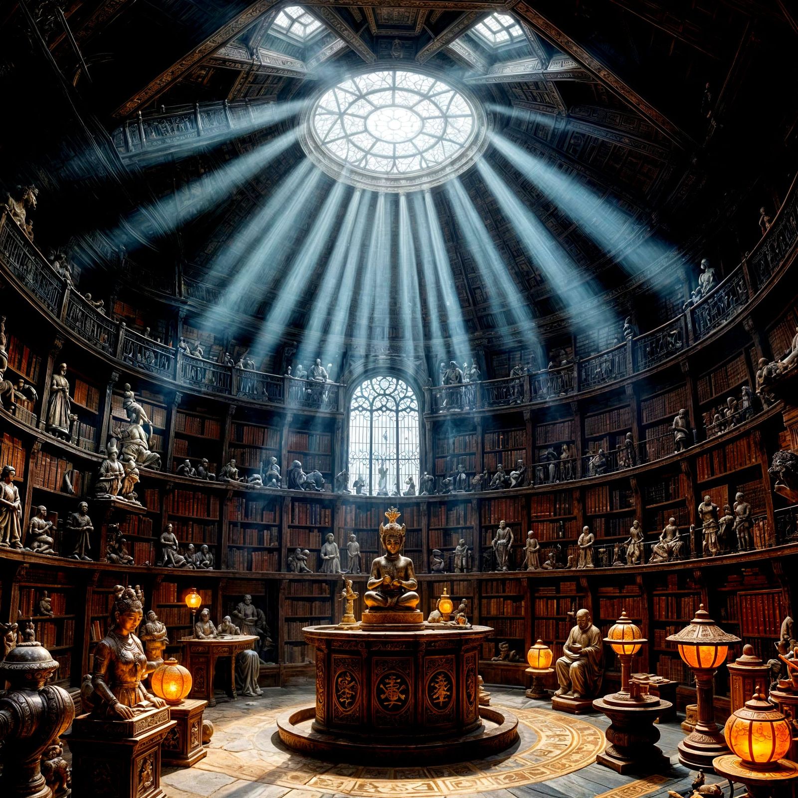 Mysterious Medieval Library of Ancient Wonders