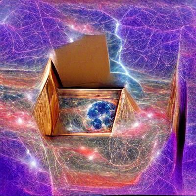 Cosmic Energy Trapped in a Confined Box