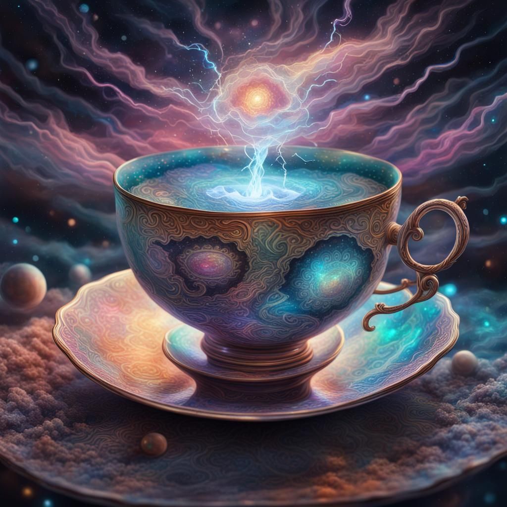 Storm in a Teacup: Cosmic Illustration