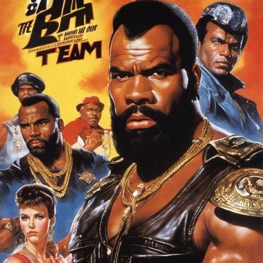 Mr. T 80s Action Movie Poster 3.0 🎦🎞️