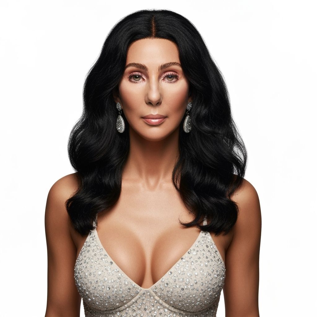 Cher Portrait Inspired by "Rescue Me" Era