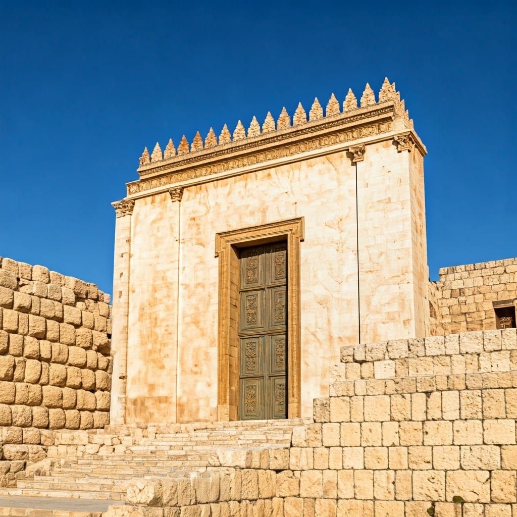 The Ancient Jewish Temple in Jerusalem