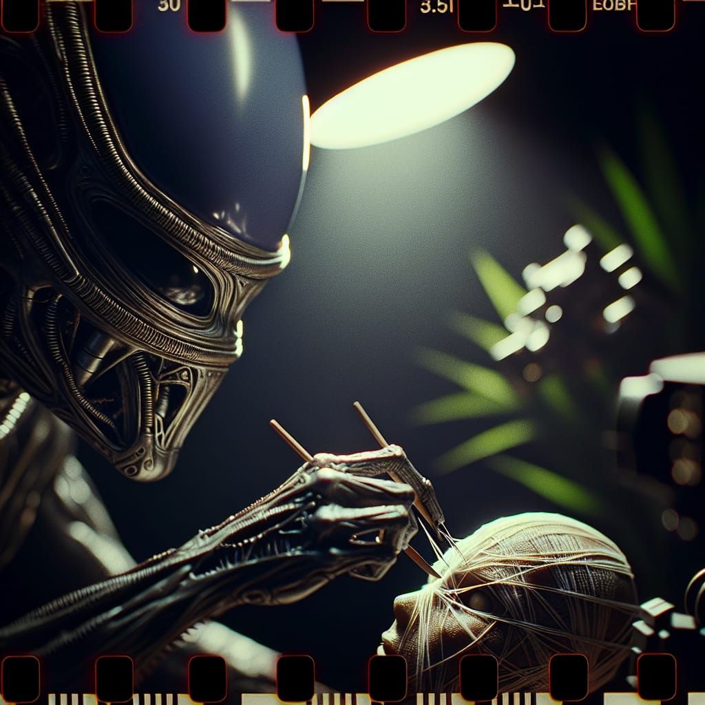 Alien Crafts Human Guise: A Cinematic Masterpiece