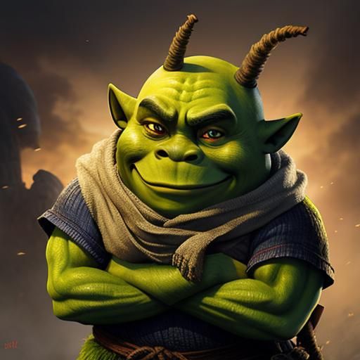 Oni Shrek: A Fusion of Animation and Folklore