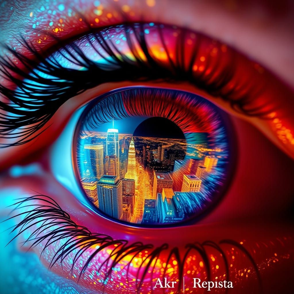 Seeing the city lights