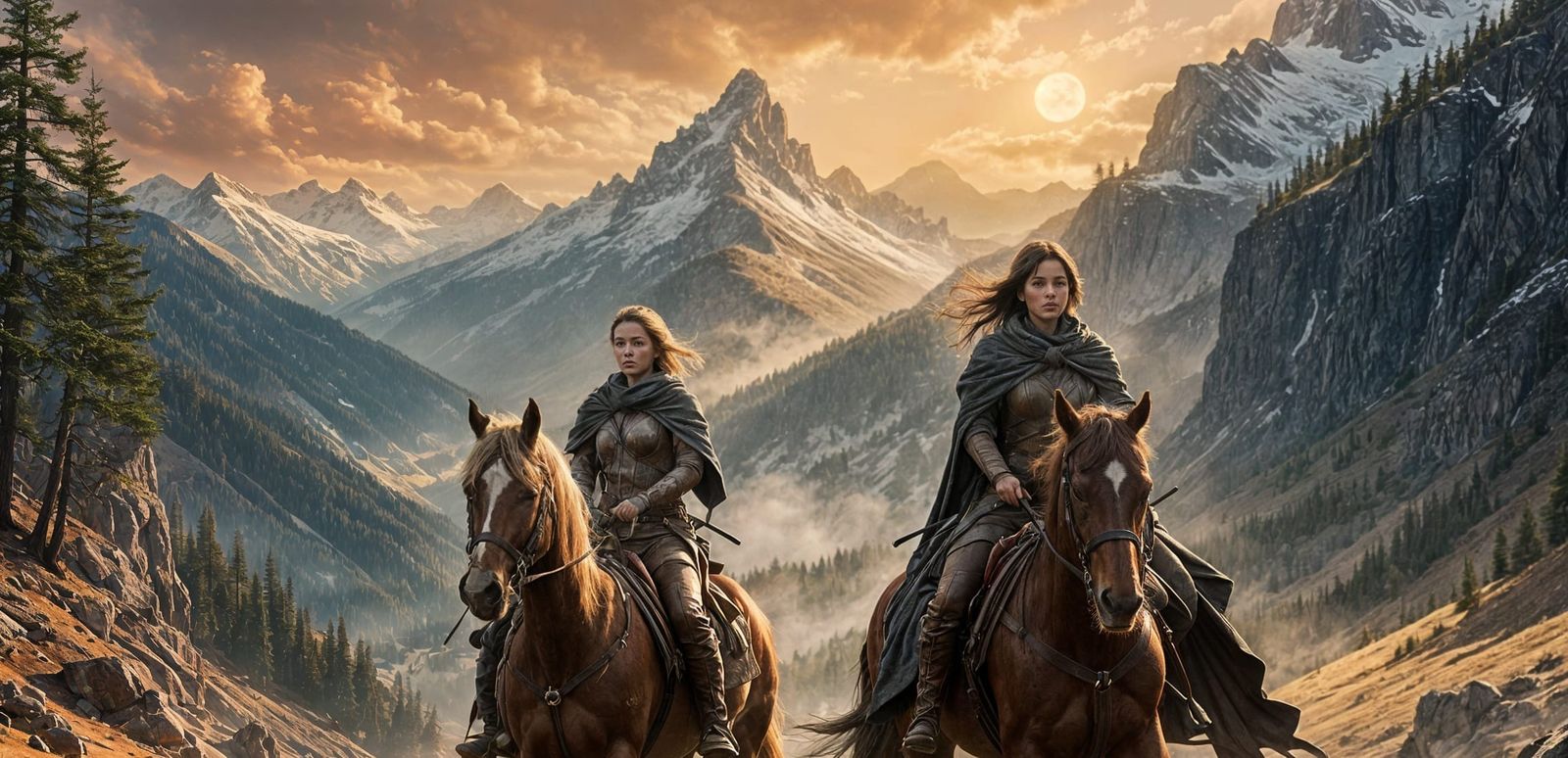 Female Ranger on Horseback Adventure