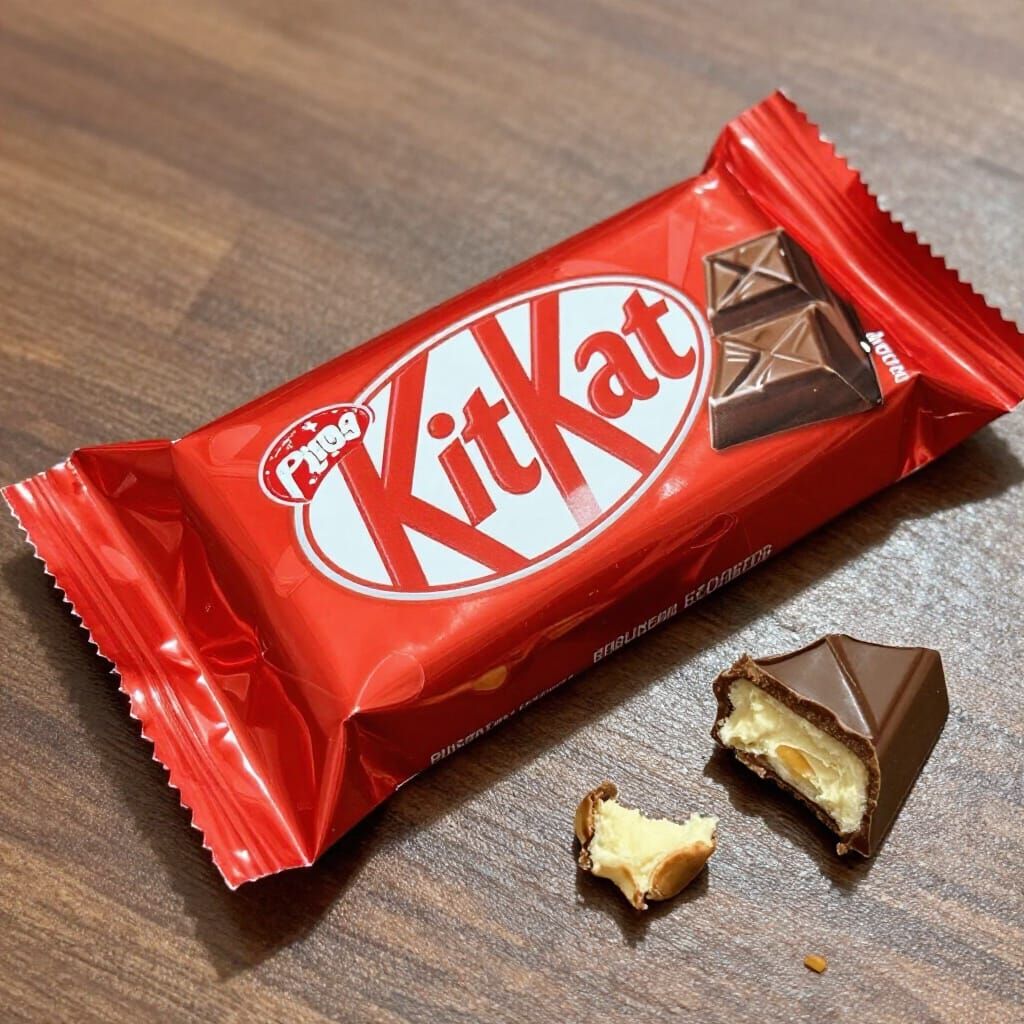 Crunchy Kitkat Chocolate Bar for a Break