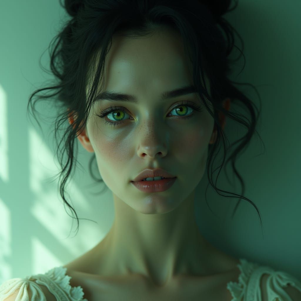 Green is the colour of her kind