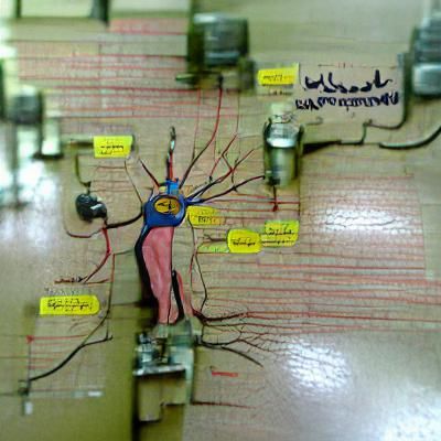 Abstract Neurosomatic Circuit Diagram