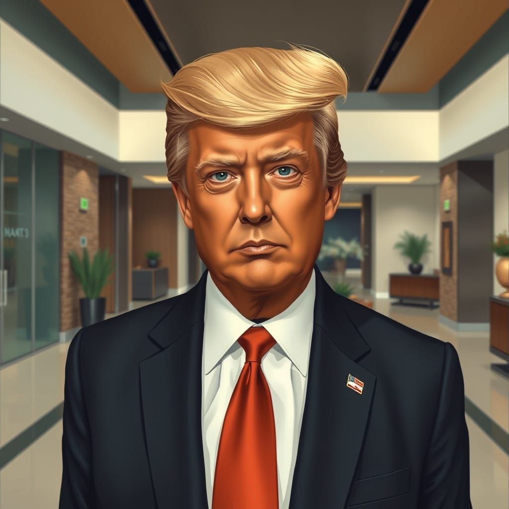 Confident East Asian Businessman Exudes Authority in Modern ...