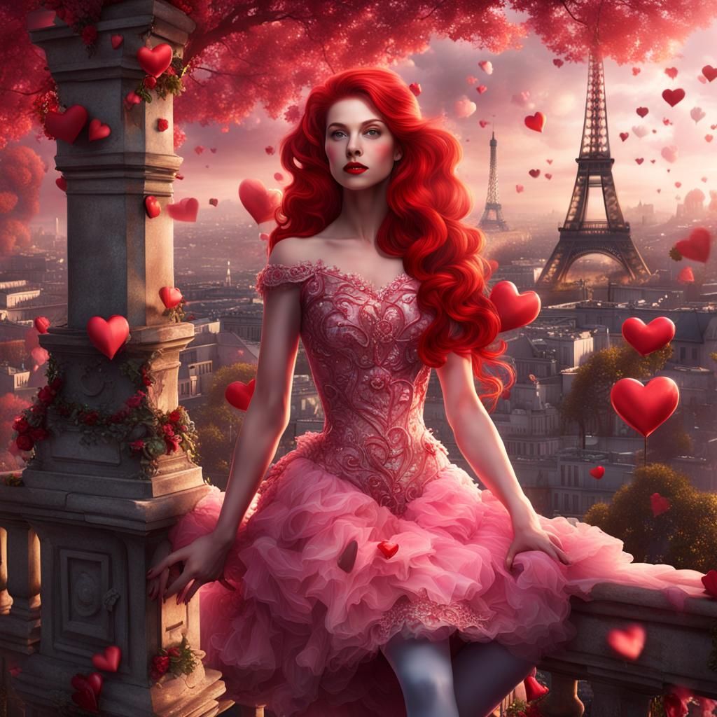Poison Ivy in Paris on Valentine's Day