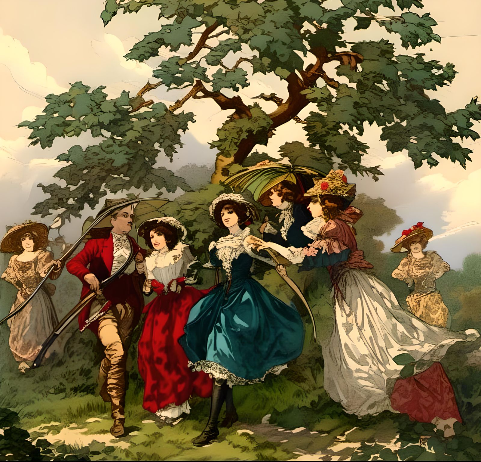 <lora:Victorian Fairies 1:0.1> By bella kortek