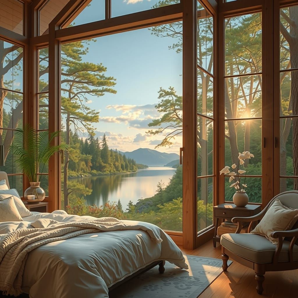 " Greeting the Morning"