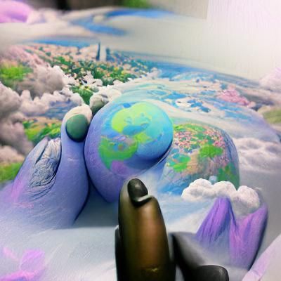 World Peace as Detailed Matte Painting